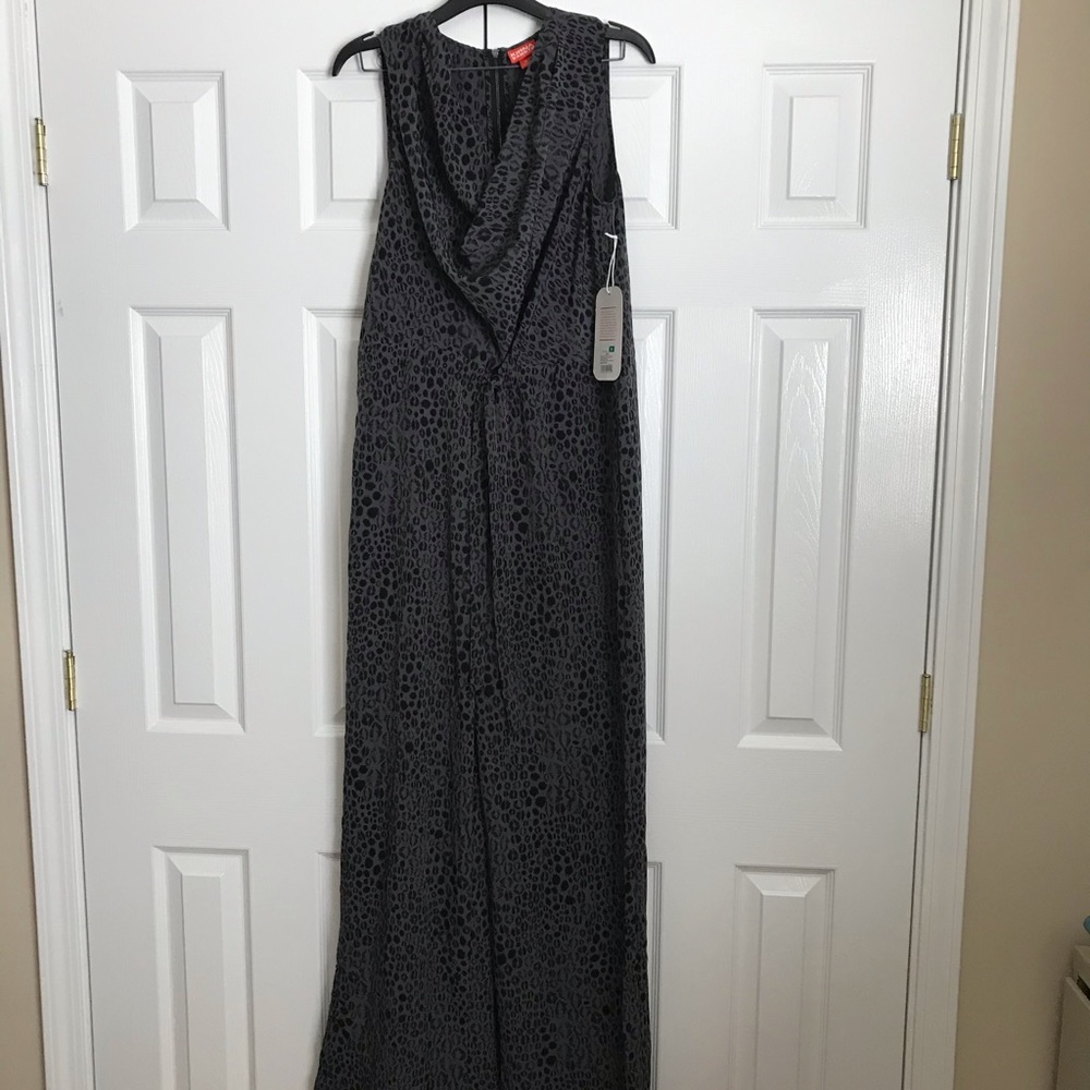Animal print jumpsuit